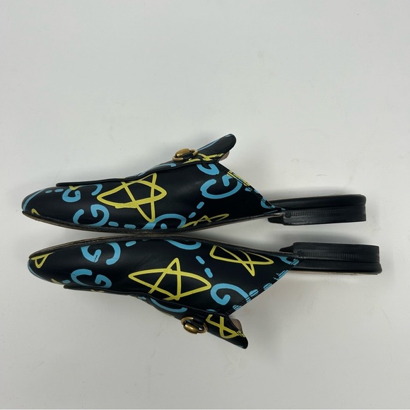 Gucci Ghost Princetown Horsebit Mules EU 39.5 - Picture 8 of 12